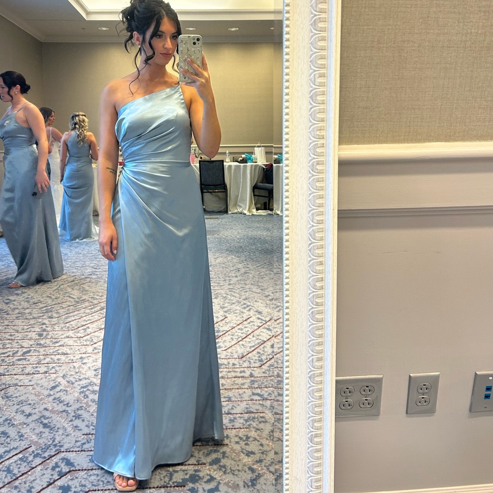 David’s bridal bridesmaid dress